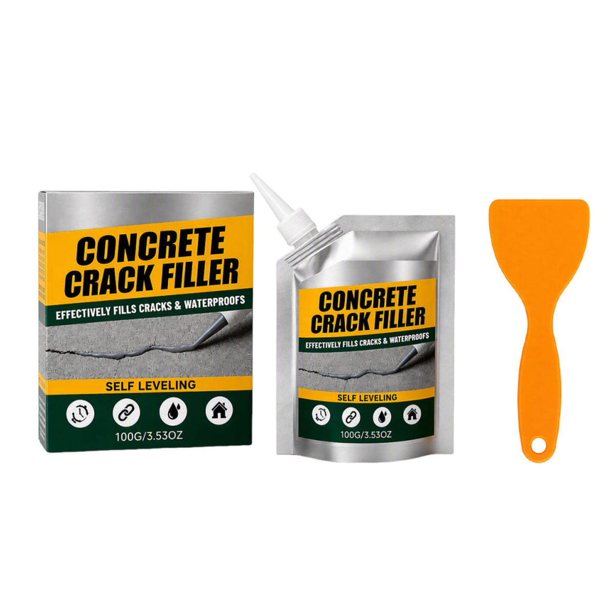 SVOZK® 🛠️Waterproof Concrete Crack Filler & Sealant