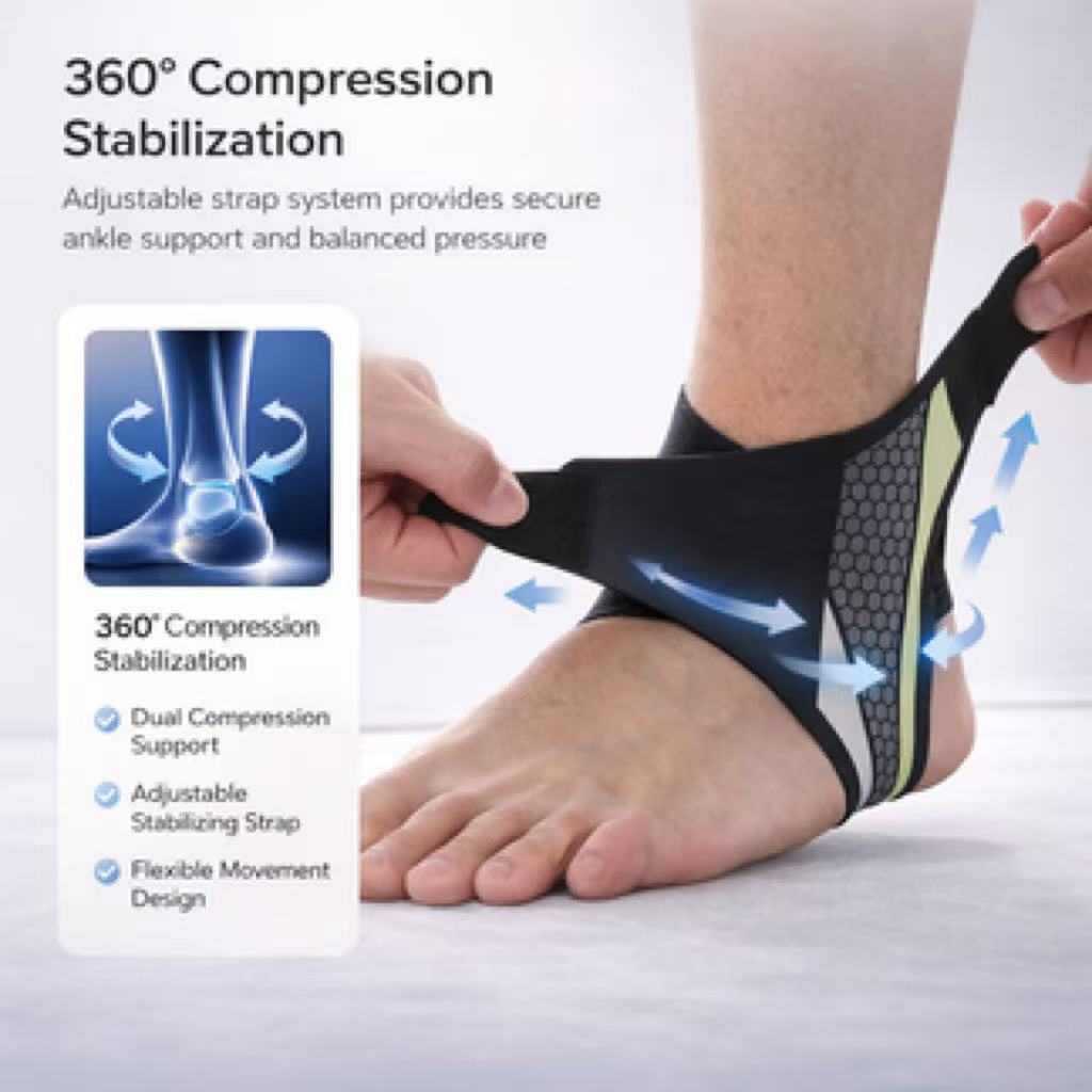 BQODQO® Ankle Support Brace 🦶🏻