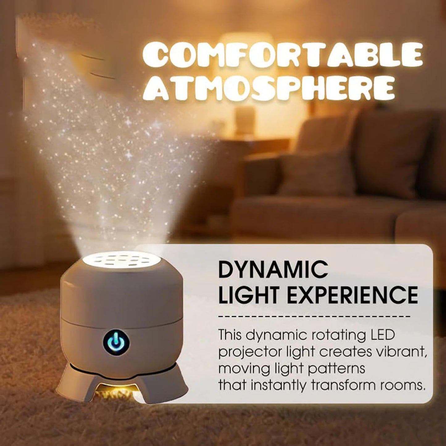 Last day 70%off✨丨REBYIPO® Night Light Projector — Smart 5D Holographic Starry Sky & Ocean Projector 🌠