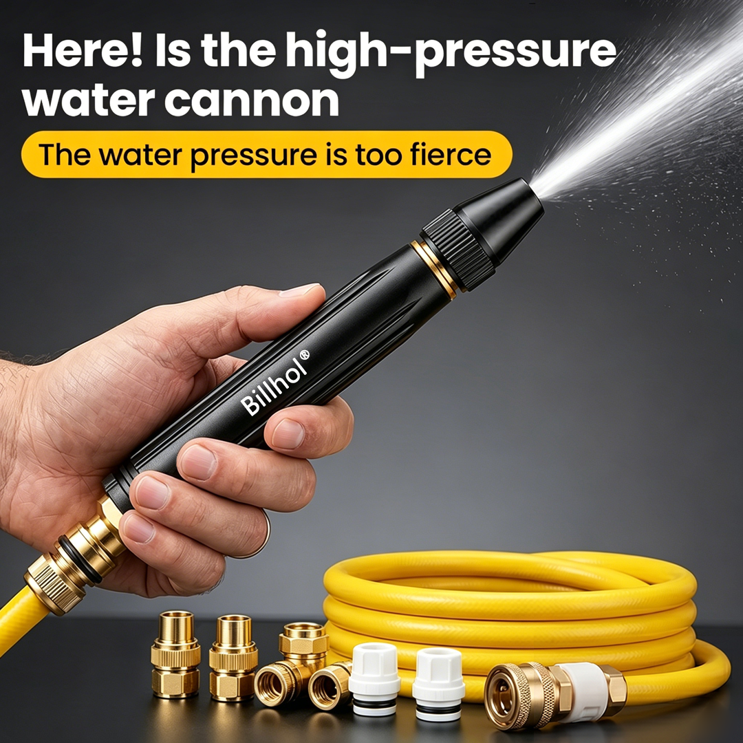 50% Off — Last Day丨Billhol® 🏆Home high-pressure car wash water gun , a must-have for watering plants and vegetables, and car washing.👍💦