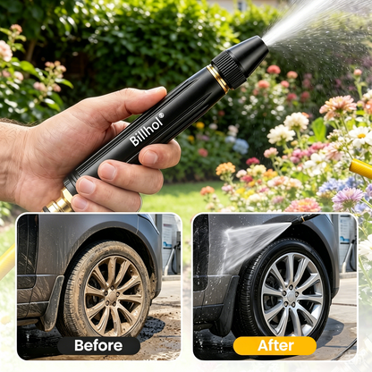 50% Off — Last Day丨Billhol® 🏆Home high-pressure car wash water gun , a must-have for watering plants and vegetables, and car washing.👍💦