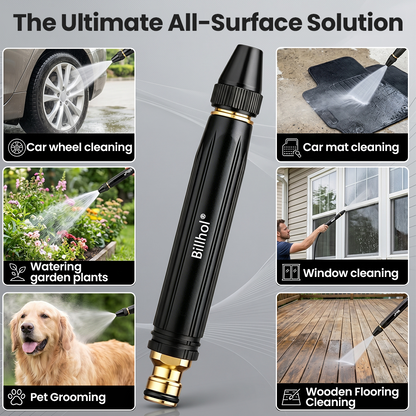 50% Off — Last Day丨Billhol® 🏆Home high-pressure car wash water gun , a must-have for watering plants and vegetables, and car washing.👍💦