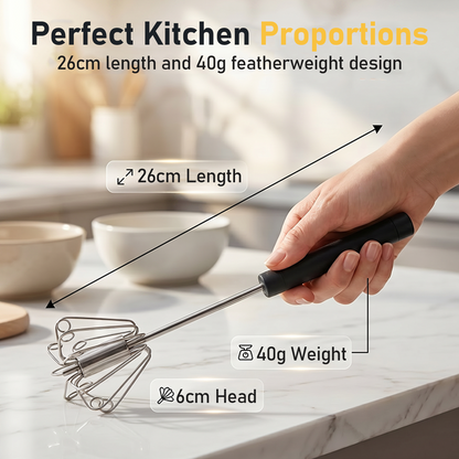 Billhol® Semi-Automatic Hand Egg Beater