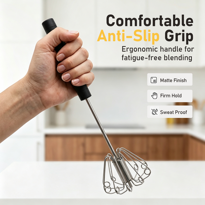 Billhol® Semi-Automatic Hand Egg Beater