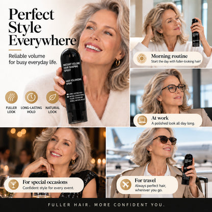 🎉 Toclvo® 𝐯𝐢𝐛𝐞𝐨𝐮𝐫𝐩𝐥𝐮𝐬 Peach-Scented Volumizing & Hair Styling Spray