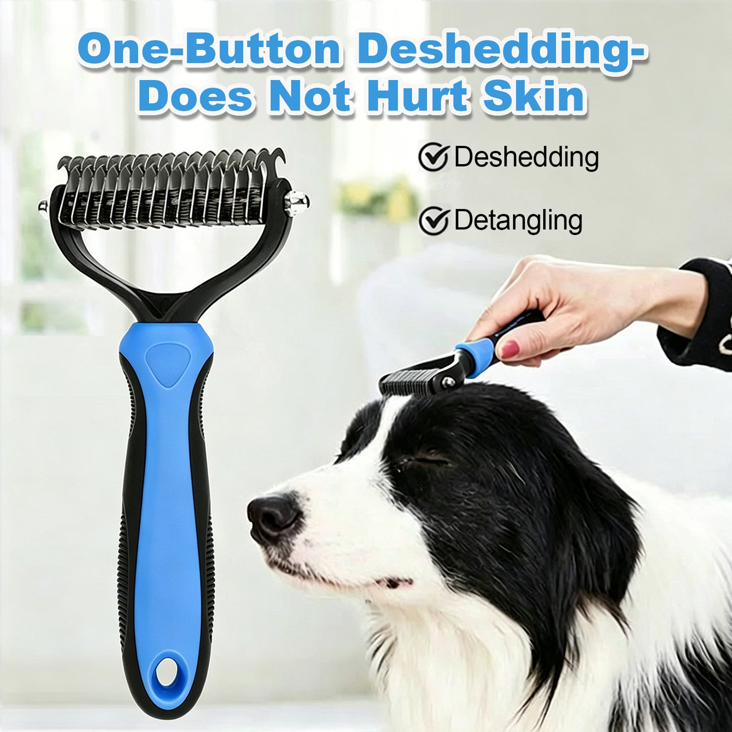 Billhol® Pet Dematting & Shedding Comb – Limited 60% OFF ✨ Smooth Coat, Less Loose Fur