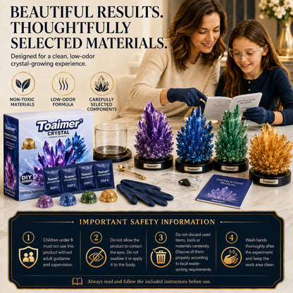 Save 50% Today | 🔮Toaimer® CrystalGenesis — Grow Your Own Luxury Crystal Jewelry💎