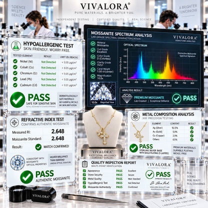 🔥 LAST DAY 90% OFF | VIVALORA® Eternal Faith Diamond Necklace💎