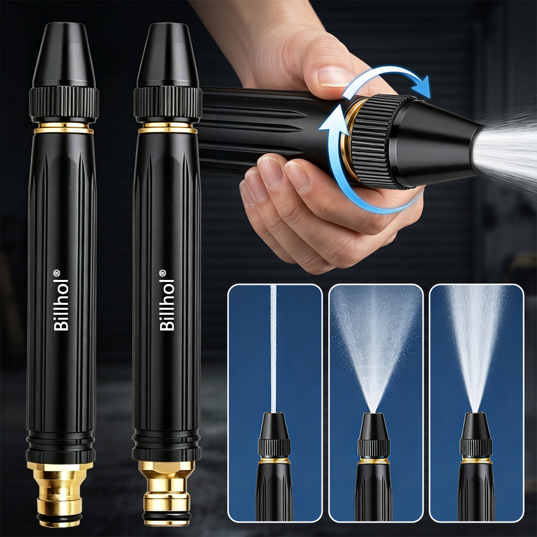 50% Off — Last Day丨Billhol® 🏆Home high-pressure car wash water gun , a must-have for watering plants and vegetables, and car washing.👍💦