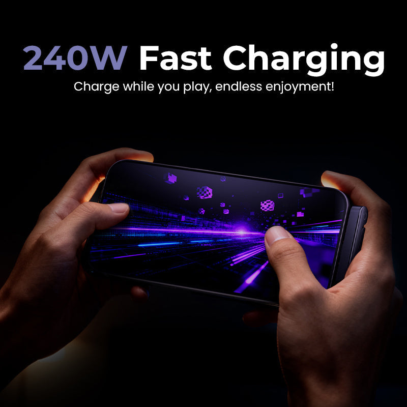🔥Last Day 60% OFF - ⚡2-in-1 Invisible Holder Charger Cable – 240W Fast Charging Cord with Built-In Phone Stand
