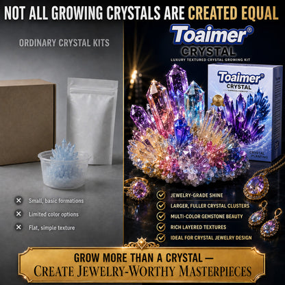 Save 50% Today | 🔮Toaimer® CrystalGenesis — Grow Your Own Luxury Crystal Jewelry💎
