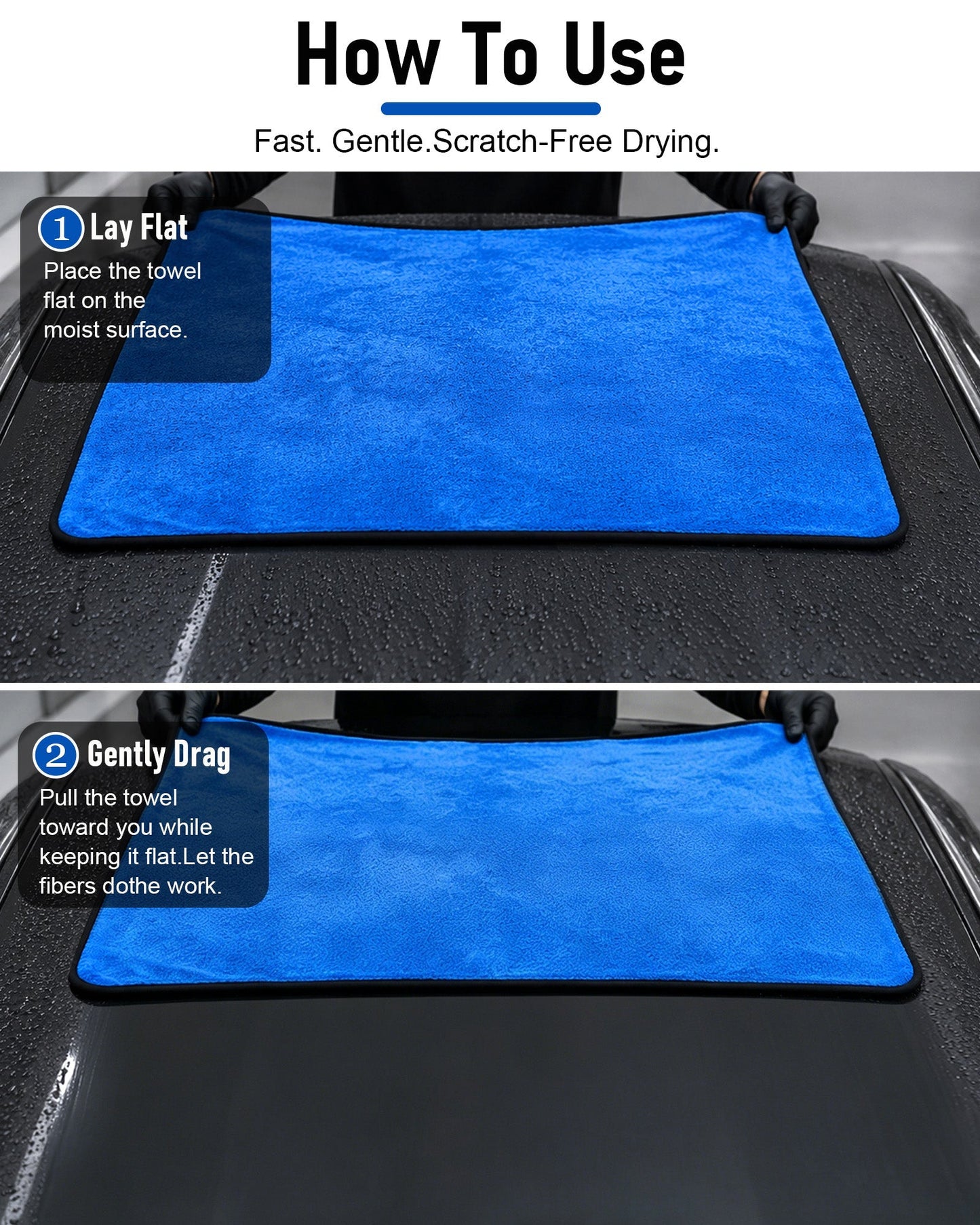 🔥LUCKYSONG® 10X High Absorbency Car Drying Towel🚗