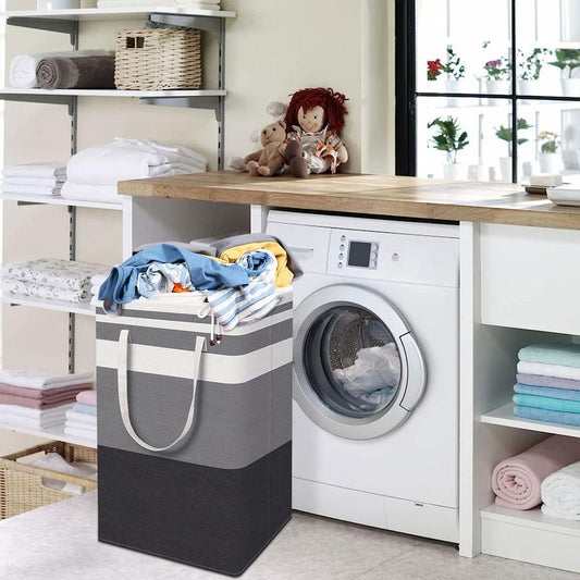 SVOZK® Collapsible Laundry Hamper Set, Large Capacity Fabric Laundry Baskets with Handles for Clothes & Storage-TTT
