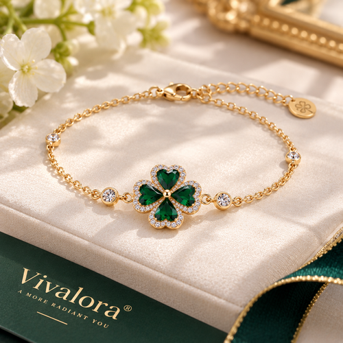 Vivalora® Lucky Four-Leaf Bracelet｜Vivalora®