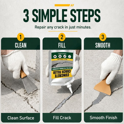 SVOZK® 🛠️Waterproof Concrete Crack Filler & Sealant