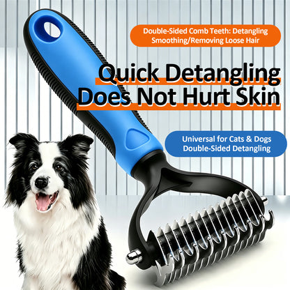 Billhol® Pet Dematting & Shedding Comb – Limited 60% OFF ✨ Smooth Coat, Less Loose Fur