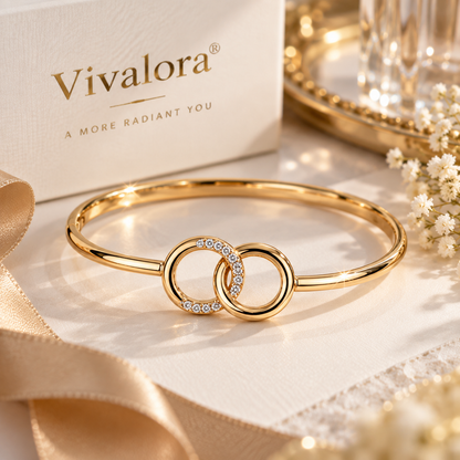 Vivalora® Interlocking Love Bangle