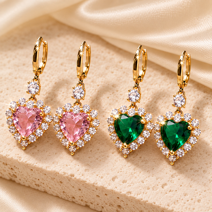 🔥LAST DAY 90% OFF |  VIVALORA® Celestia Heart Earrings– Brilliant Sparkle, Romantic Elegance & Timeless Luxury