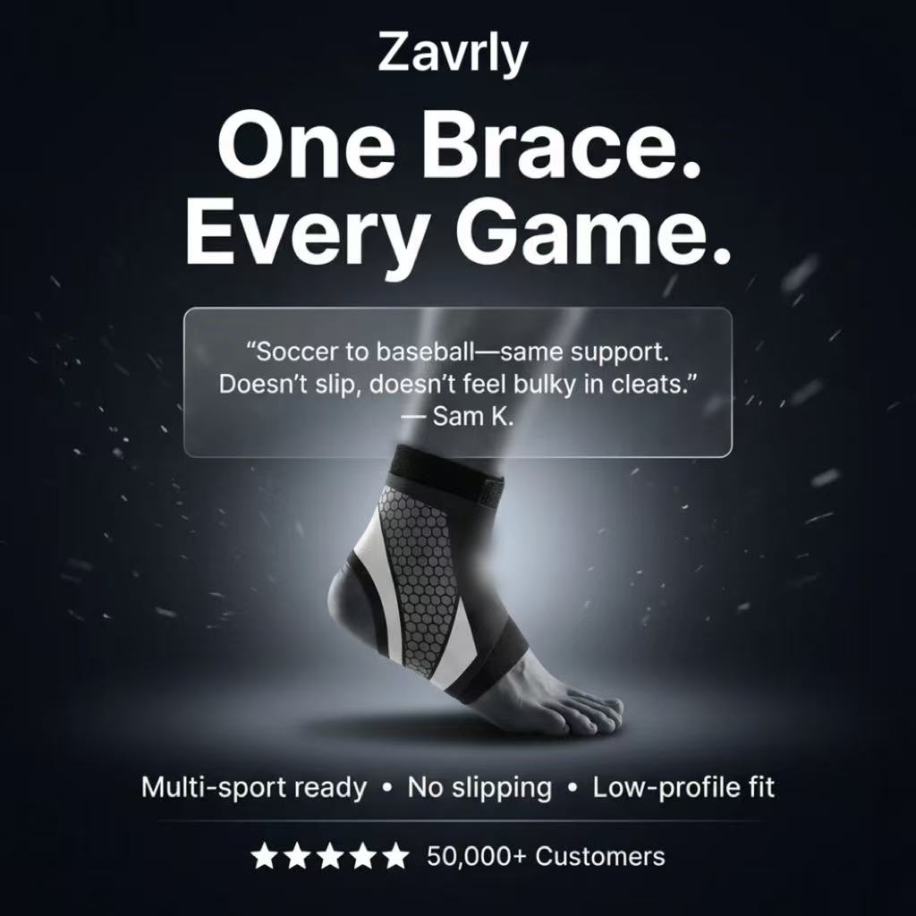 BQODQO® Ankle Support Brace 🦶🏻