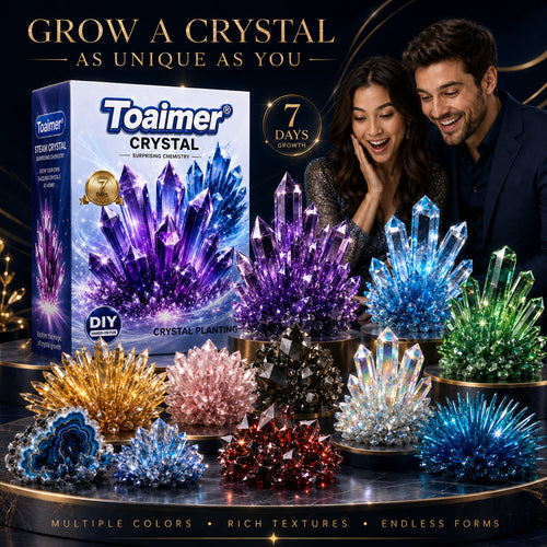 Save 50% Today | 🔮Toaimer® CrystalGenesis — Grow Your Own Luxury Crystal Jewelry💎