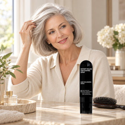 🎉 Toclvo® 𝐯𝐢𝐛𝐞𝐨𝐮𝐫𝐩𝐥𝐮𝐬 Peach-Scented Volumizing & Hair Styling Spray