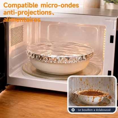 SVOZK® 🍽️ Couvercles élastiques réutilisables pour bols, assiettes et plats — gardez vos restes frais, préparez vos repas en toute simplicité et rangez vos aliments proprement au réfrigérateur. ✨🥗❄️fff🔥