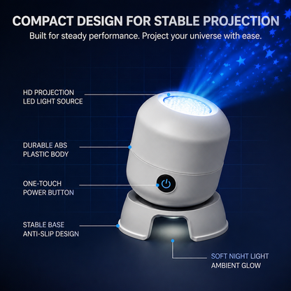 Last day 70%off✨丨REBYIPO® Night Light Projector — Smart 5D Holographic Starry Sky & Ocean Projector 🌠