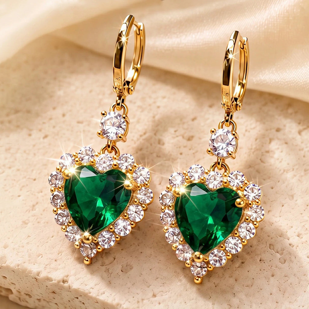 🔥LAST DAY 90% OFF |  VIVALORA® Celestia Heart Earrings– Brilliant Sparkle, Romantic Elegance & Timeless Luxury