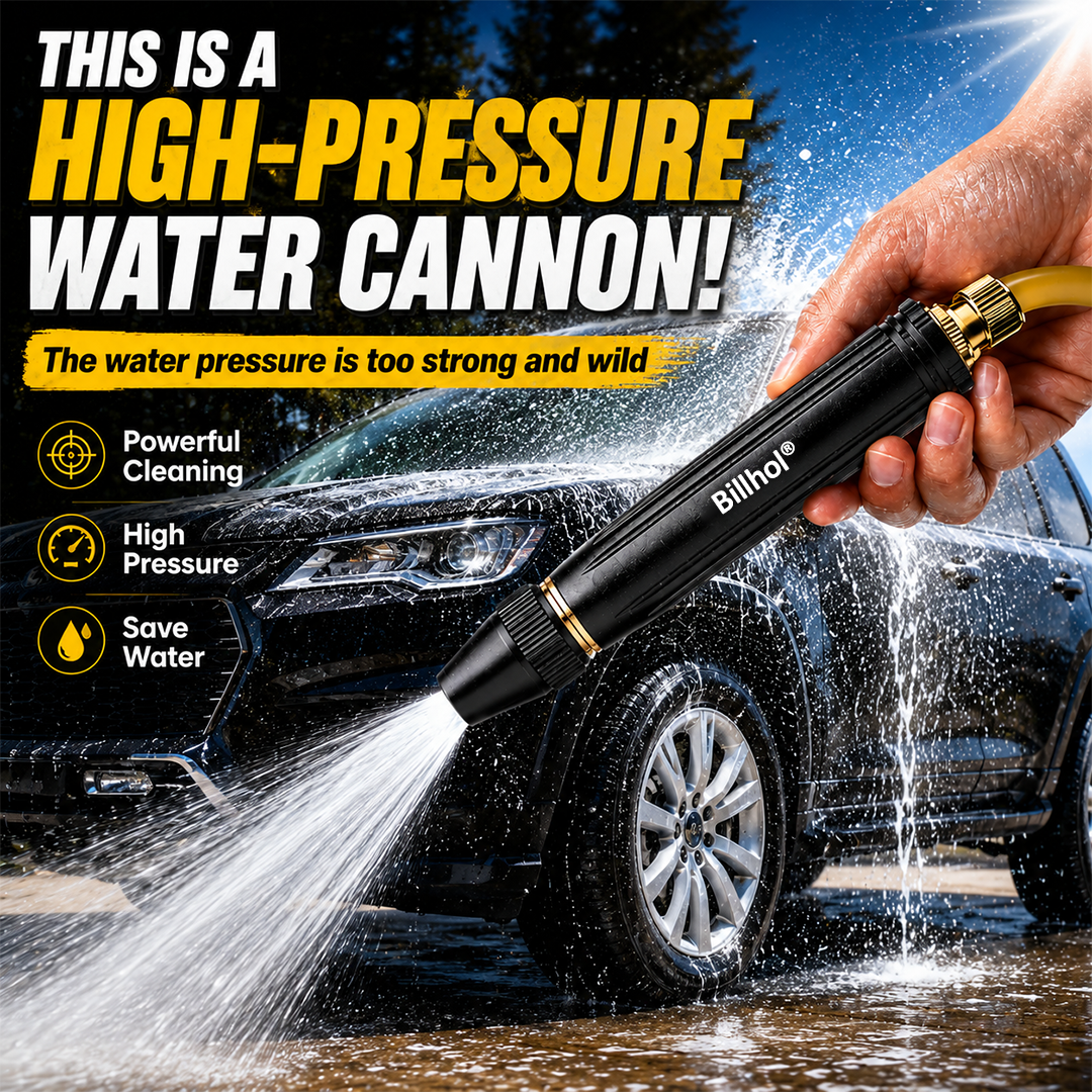 50% Off — Last Day丨Billhol® 🏆Home high-pressure car wash water gun , a must-have for watering plants and vegetables, and car washing.👍💦
