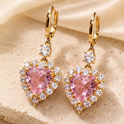 🔥LAST DAY 90% OFF |  VIVALORA® Celestia Heart Earrings– Brilliant Sparkle, Romantic Elegance & Timeless Luxury